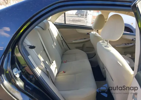 2011 Toyota Corolla Le z USA, uszkodzony, nr VIN 2T1BU4EE1BC687586